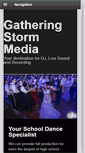 Mobile Screenshot of gatheringstormmedia.com